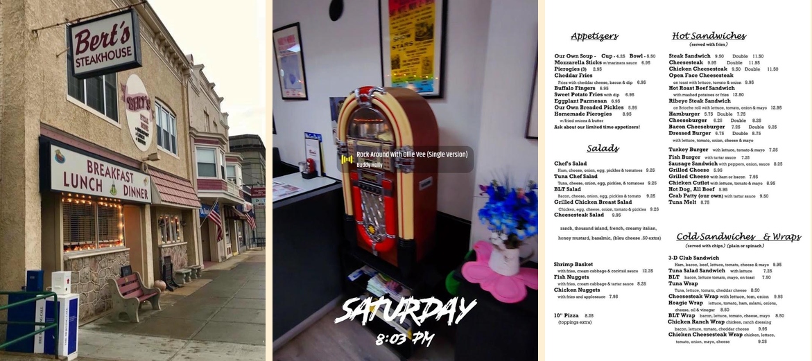 Bert's Steakhouse Palmerton